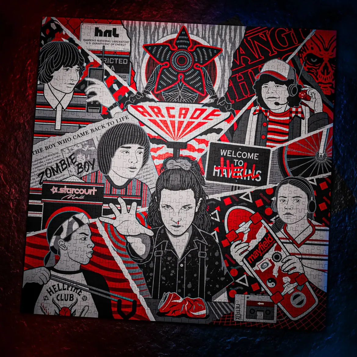 Stranger Things - Upside Down Premium Puzzle
