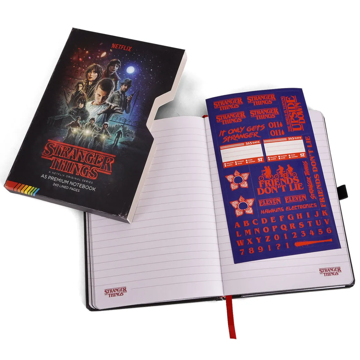 Stranger Things - VHS Premium Notizbuch A5