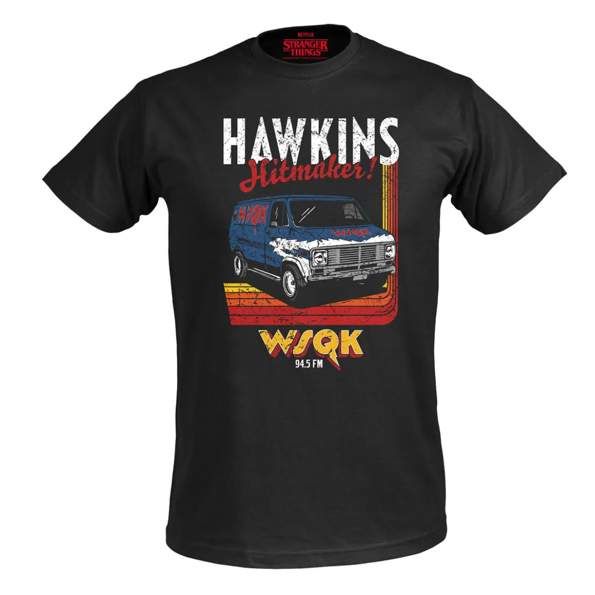Stranger Things - WSQK Hawkins Hitmaker T-Shirt