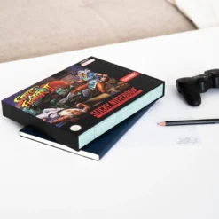 Street Fighter Premium Notizbuch mit Haftnotizen und Hülle A5