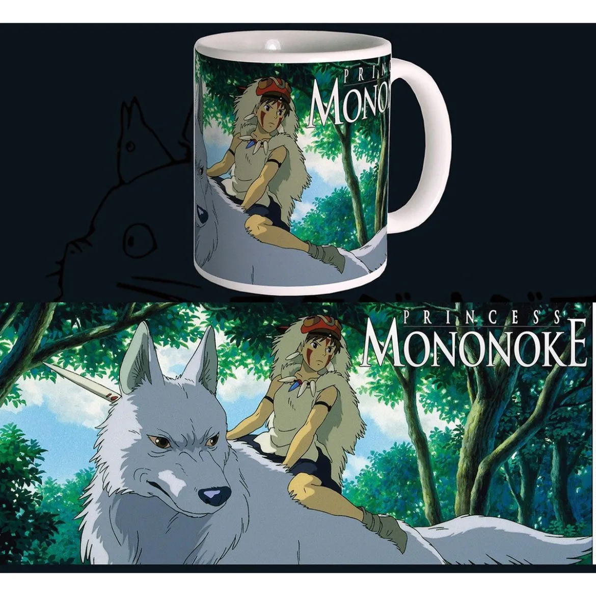 Studio Ghibli Tasse Princess Mononoke