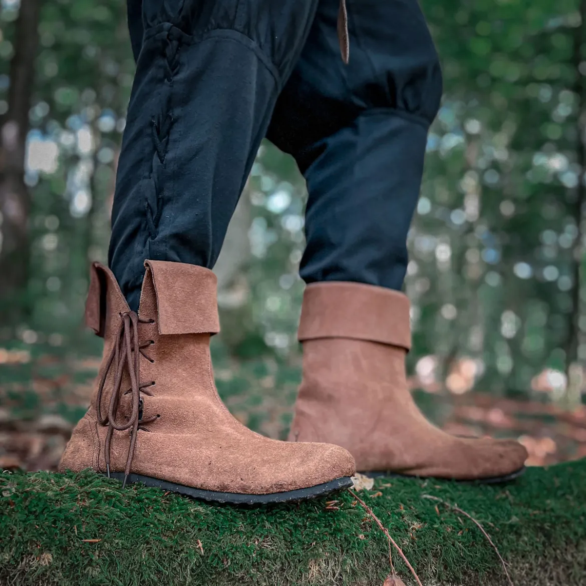 Stulpenstiefel braun