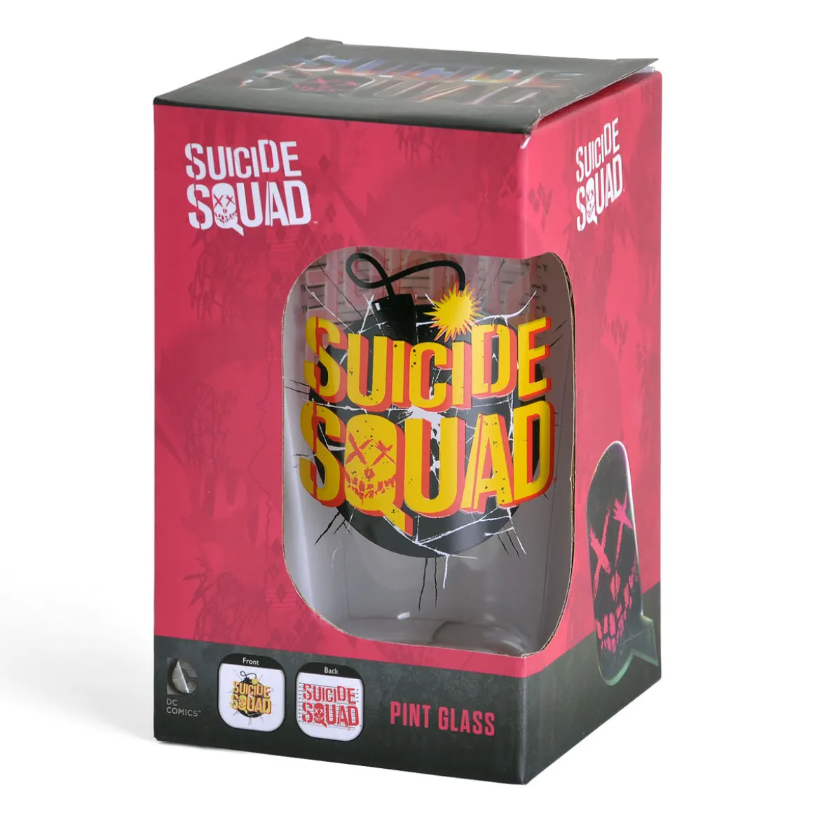 Suicide Squad - Bomb Glas