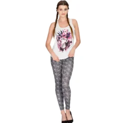 Suicide Squad - Joker Leggings schwarz