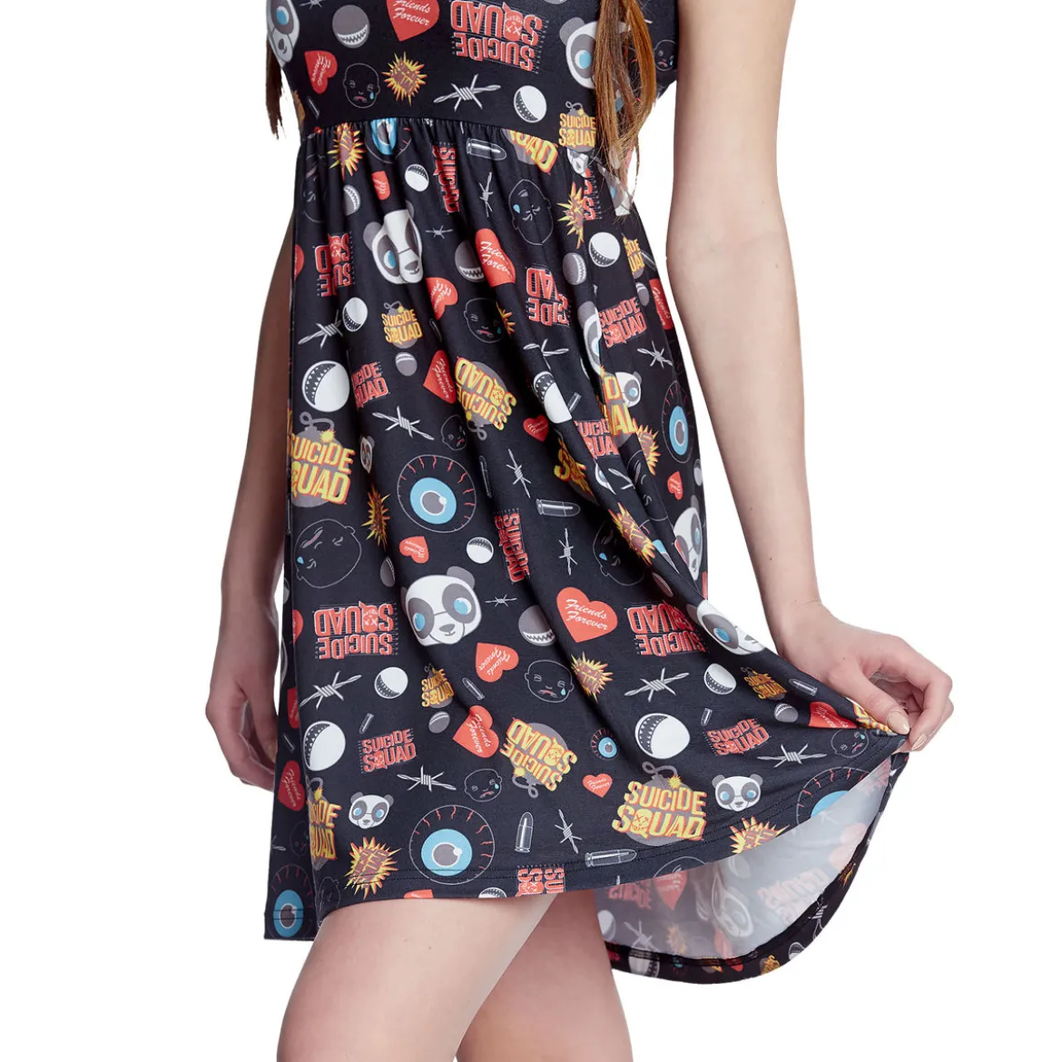 Suicide Squad - Logo Minikleid