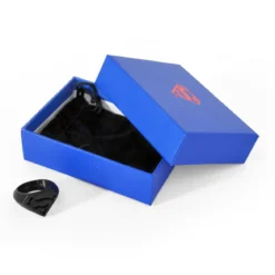 Superman Emblem Ring schwarz