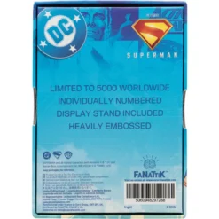 Superman 2025 Metallbarren Last Son of Krypton Limited Edition