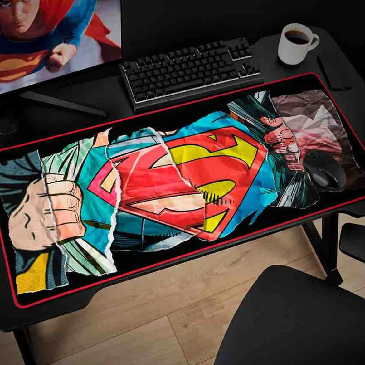 Superman XXL Schreibtischunterlage Version 2