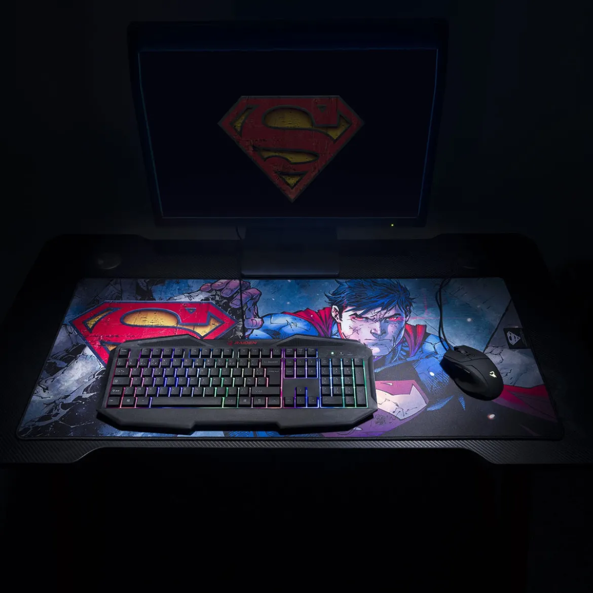 Superman XXL Schreibtischunterlage Version 1