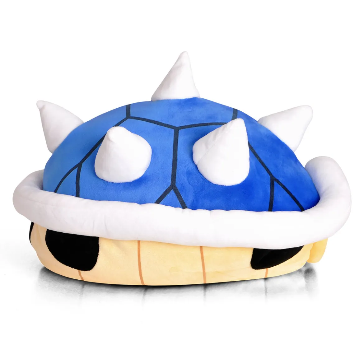 Super Mario - Blauer Stachi-Panzer Plüsch Figur XL