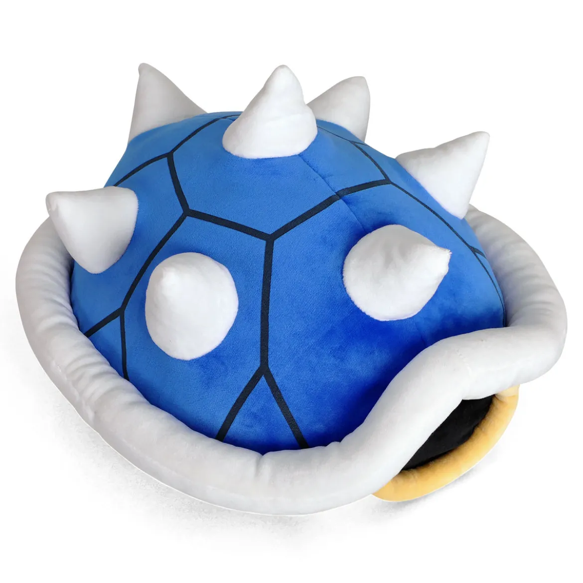 Super Mario - Blauer Stachi-Panzer Plüsch Figur XL