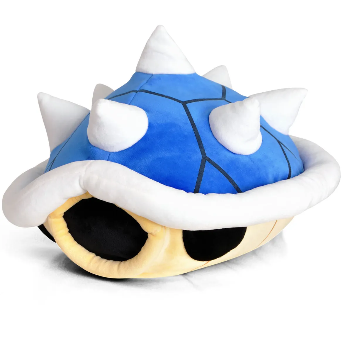 Super Mario - Blauer Stachi-Panzer Plüsch Figur XL
