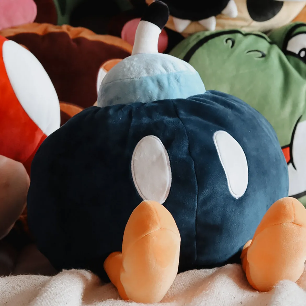 Super Mario - Bob-omb Mocchi-Mocchi Plüsch Figur
