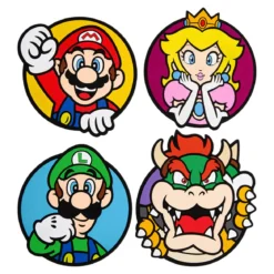 Super Mario - Characters Untersetzer 4er Set