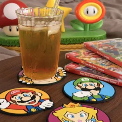 Super Mario - Characters Untersetzer 4er Set