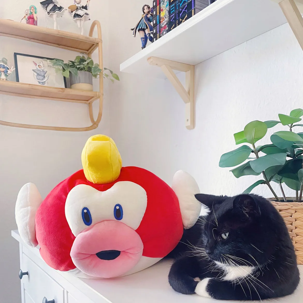 Super Mario - Cheep Cheep Mocchi-Mocchi Plüsch Figur