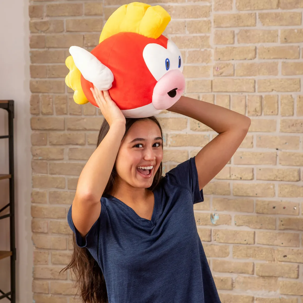 Super Mario - Cheep Cheep Mocchi-Mocchi Plüsch Figur