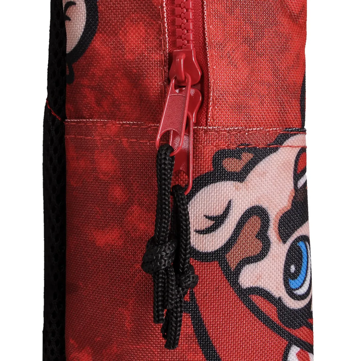 Super Mario - Faces Rucksack rot