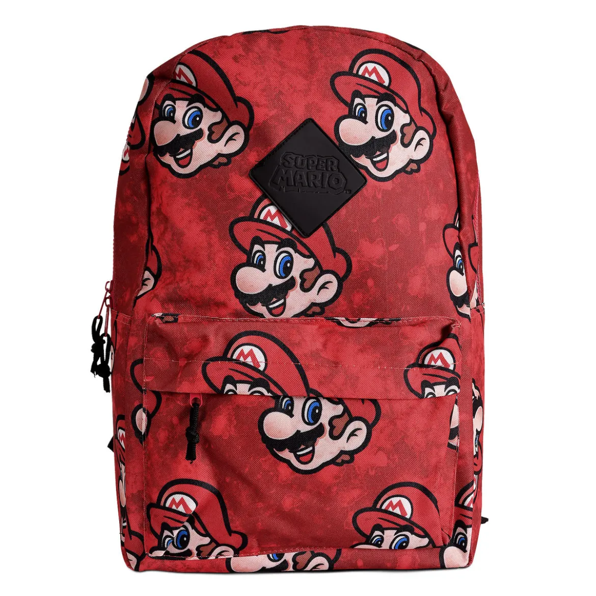 Super Mario - Faces Rucksack rot