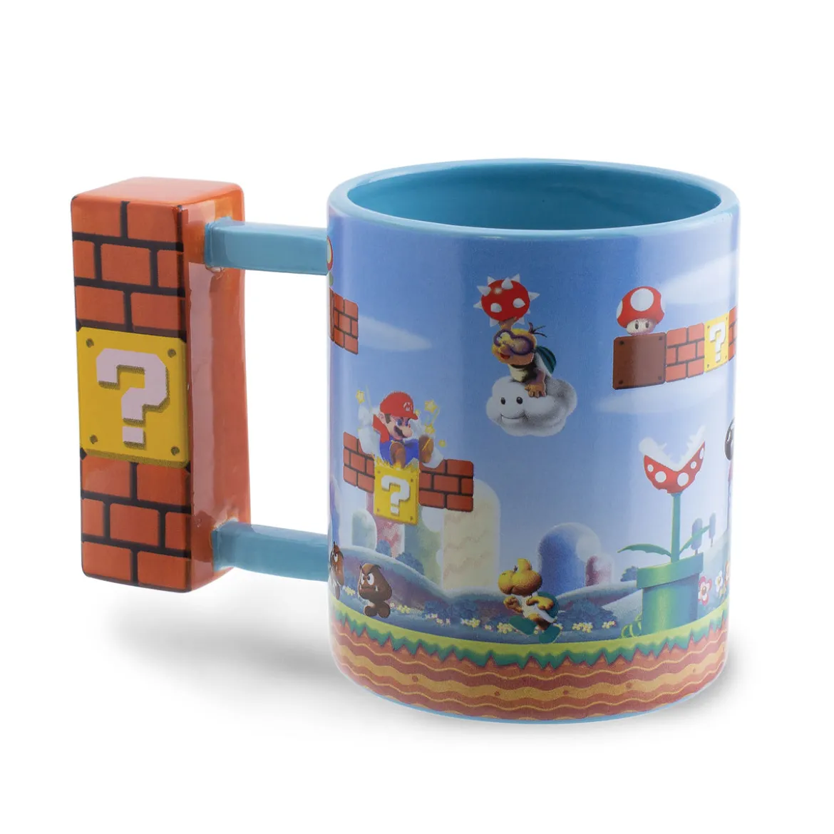 Super Mario - Fragezeichenblock Tasse mit 3D Henkel