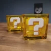 Super Mario - Fragezeichen Block Gläserset