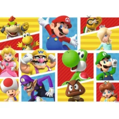 Super Mario Giant Floor Puzzle Marios Freunde und Feinde (125 Teile)