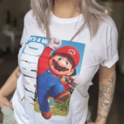 Super Mario - It's A Me Mario T-Shirt weiß
