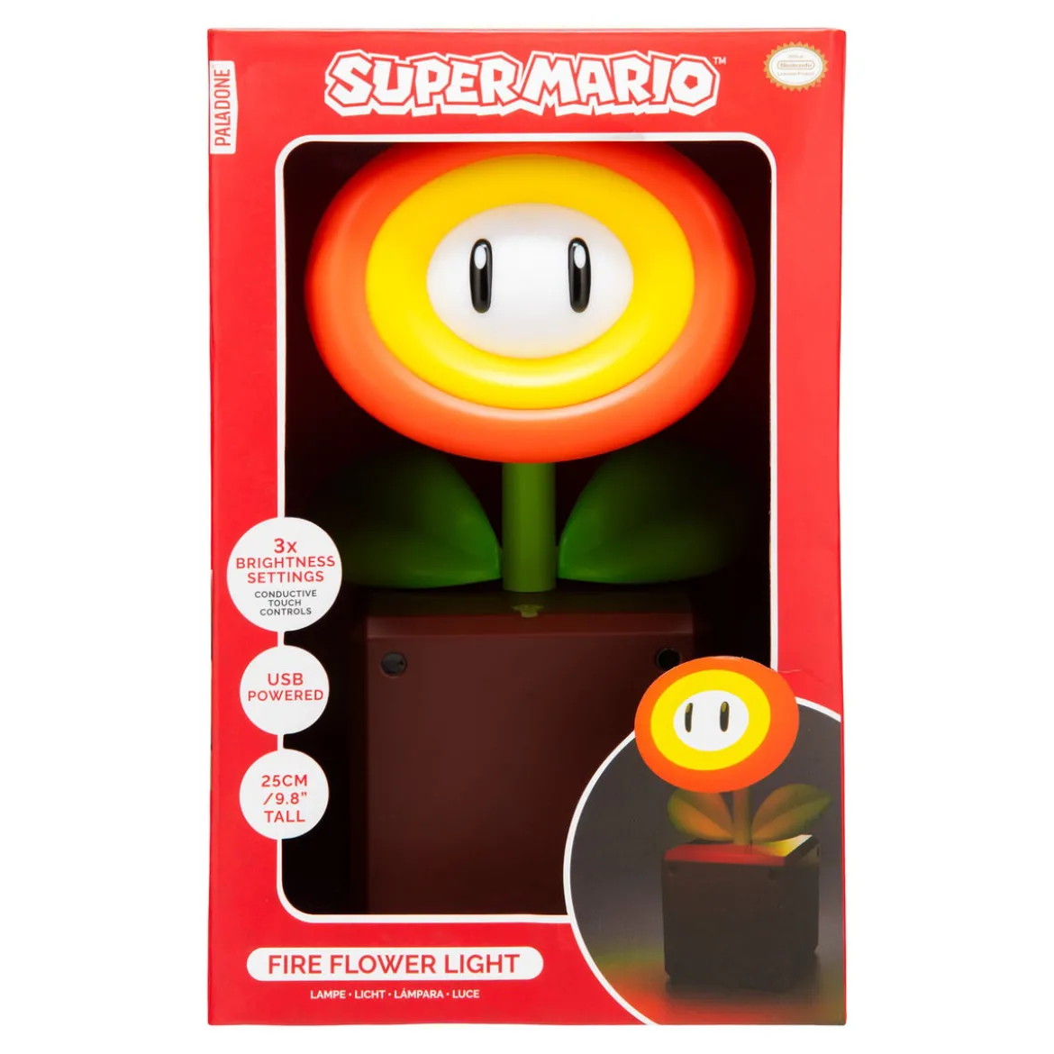 Super Mario Leuchte Fire Flower