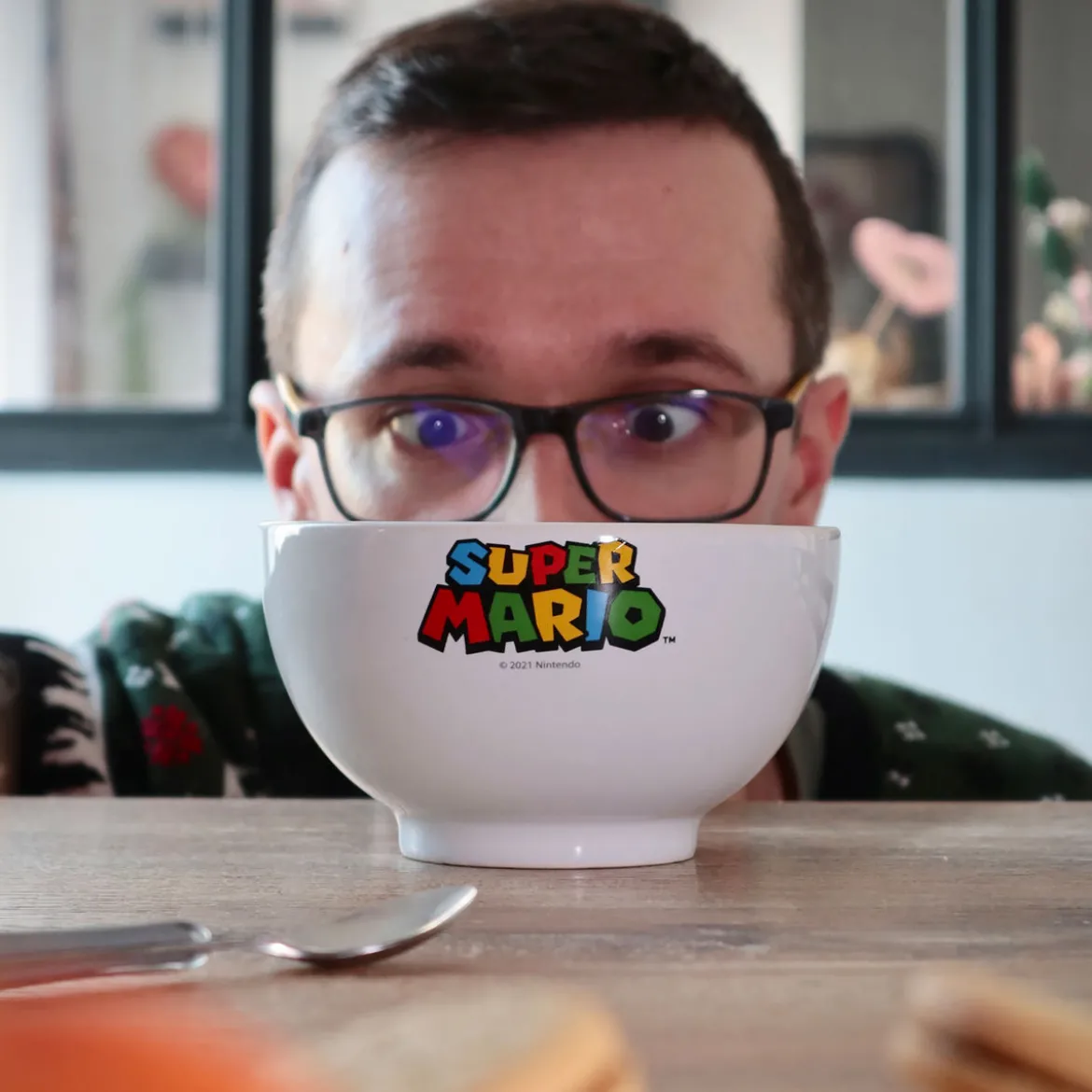 Super Mario - Logo Müslischale