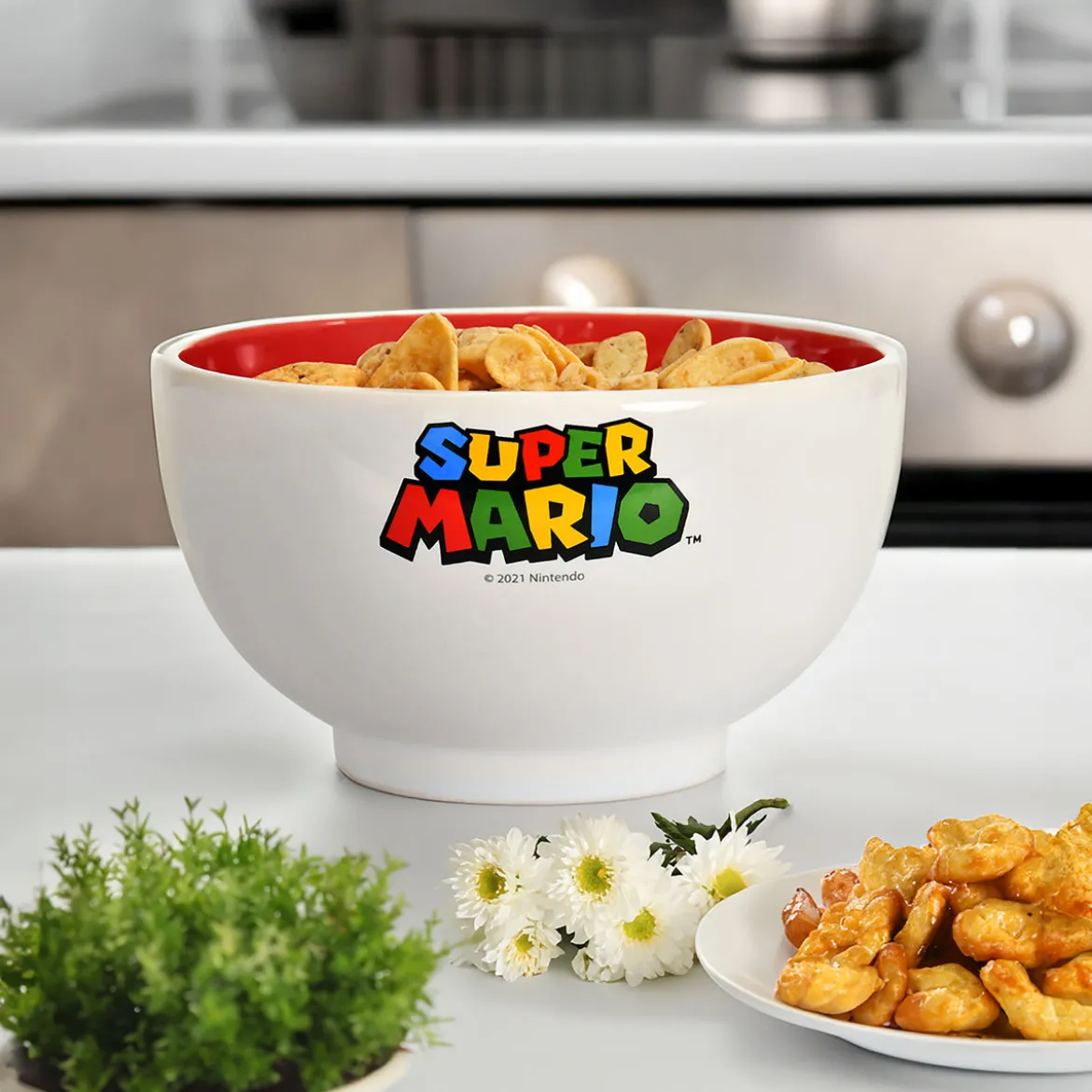 Super Mario - Logo Müslischale