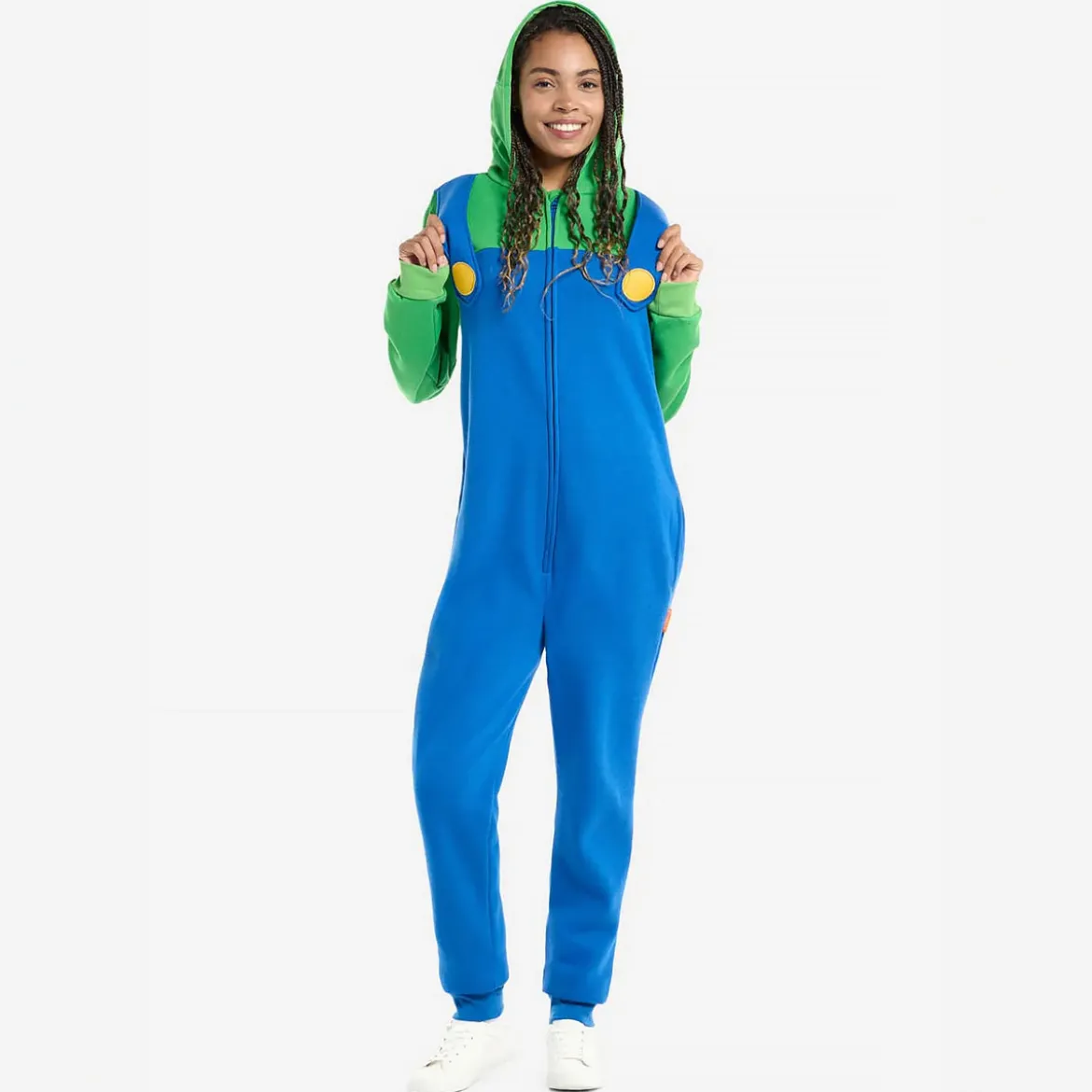 Super Mario - Luigi Onesie für Erwachsene
