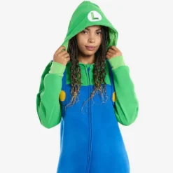 Super Mario - Luigi Onesie für Erwachsene
