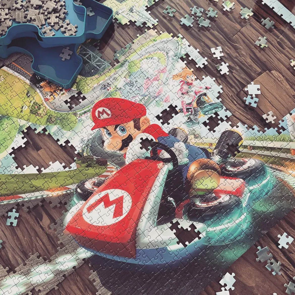 Super Mario - Mario Kart Funracer Puzzle