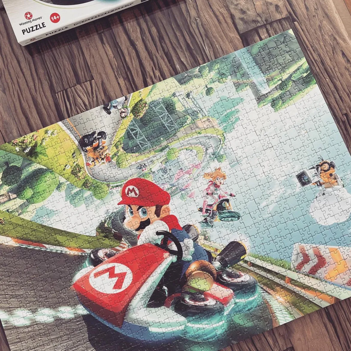 Super Mario - Mario Kart Funracer Puzzle