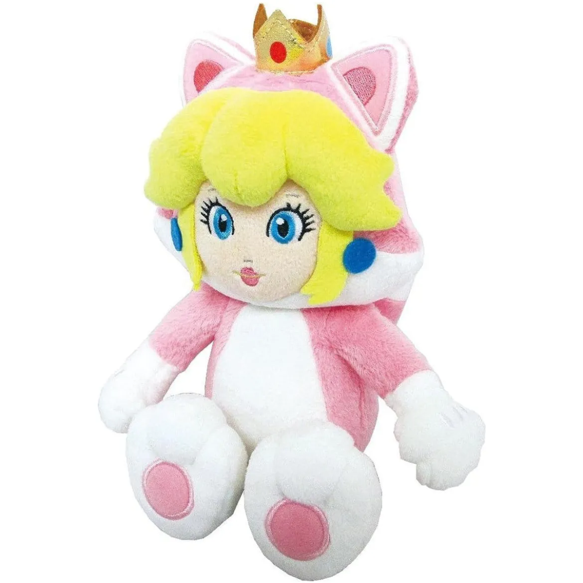 Super Mario Plüschfigur Cat Peach 22 cm