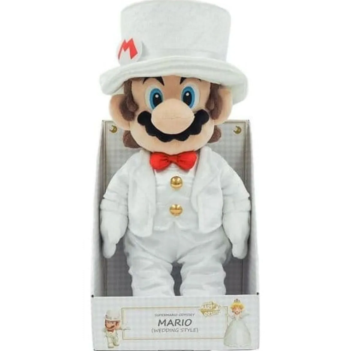 Super Mario Plüschfigur Mario Wedding 39 cm