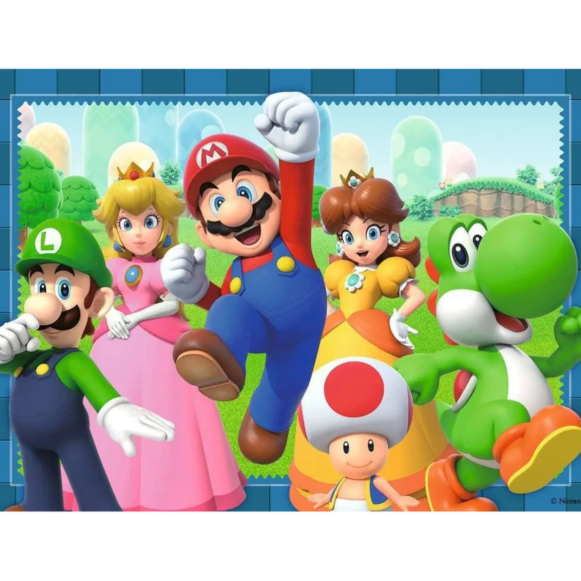 Super Mario Puzzles 4er-Pack Zeit für Mario! (4x100 Teile)