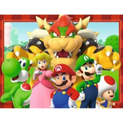 Super Mario Puzzles 4er-Pack Zeit für Mario! (4x100 Teile)