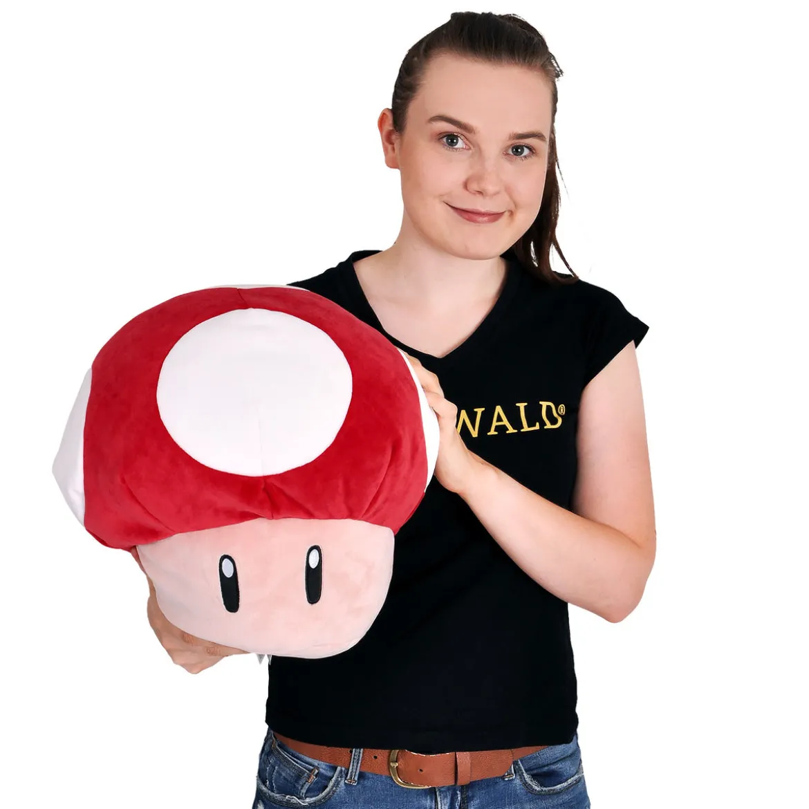 Super Mario - Super-Pilz Plüsch Figur XL