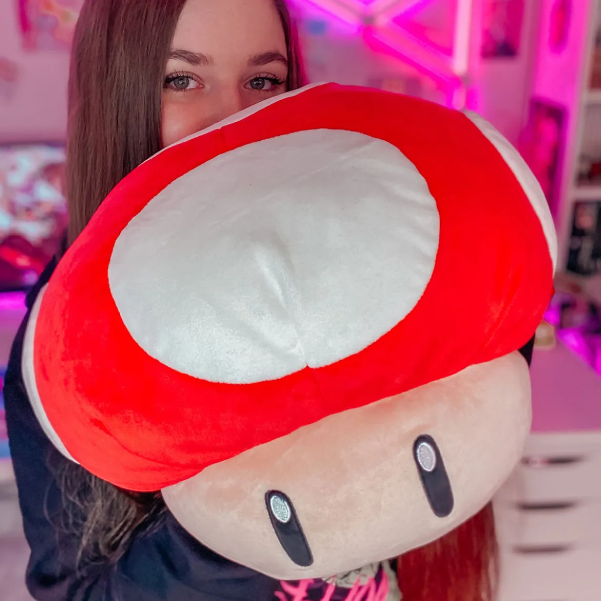 Super Mario - Super-Pilz Plüsch Figur XL