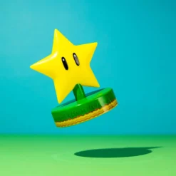 Super Mario - Super-Stern Icons 3D Tischlampe
