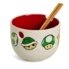 Super Mario - Symbols Ramen Schale mit Ess-Stäbchen