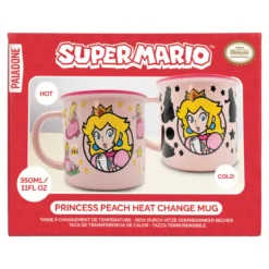 Super Mario Tasse mit Thermoeffekt Princess Peach