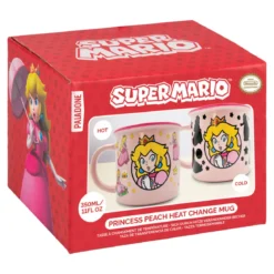 Super Mario Tasse mit Thermoeffekt Princess Peach