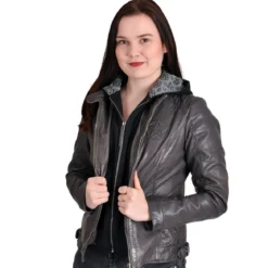 Supernatural - Anti Possession Symbol Lederjacke Damen
