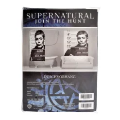 Supernatural - Dean in Jail Duschvorhang