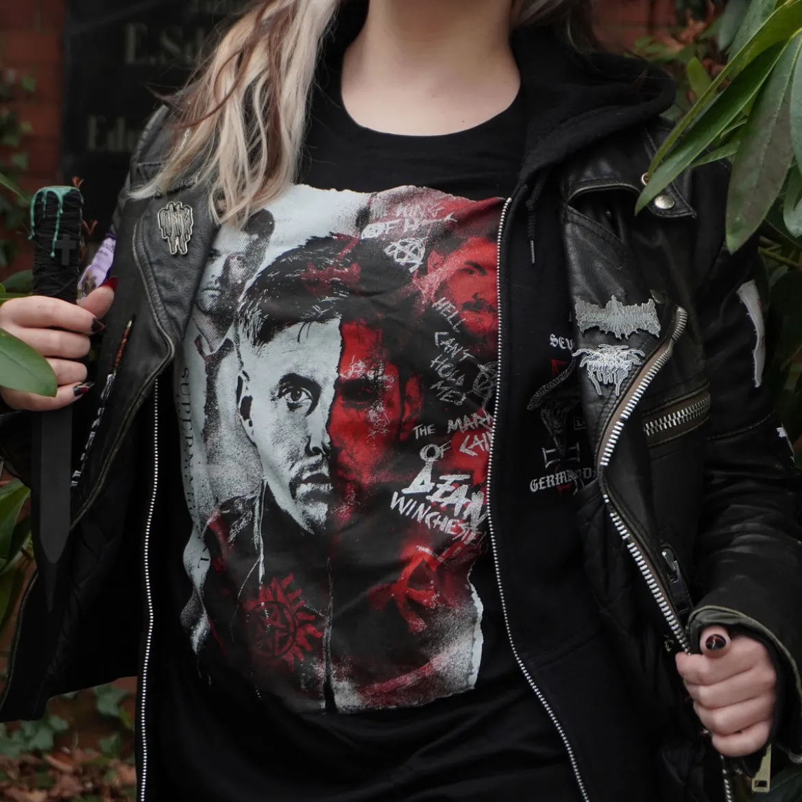 Supernatural - Dean Winchester T-Shirt schwarz