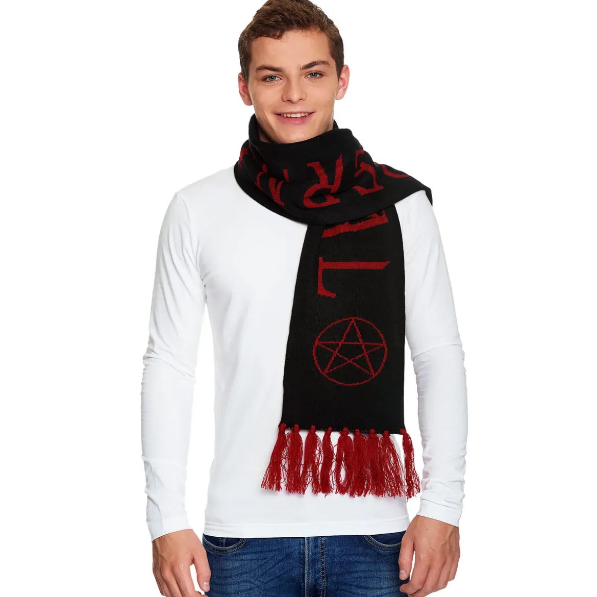 Supernatural - Pentagramm Logo Schal