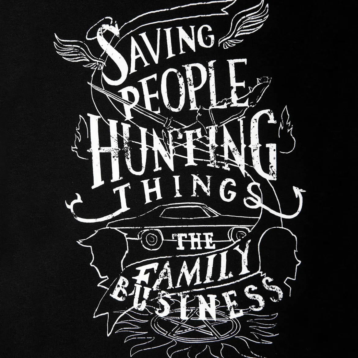 Supernatural - Saving People Hunting Things Kapuzenjacke Damen