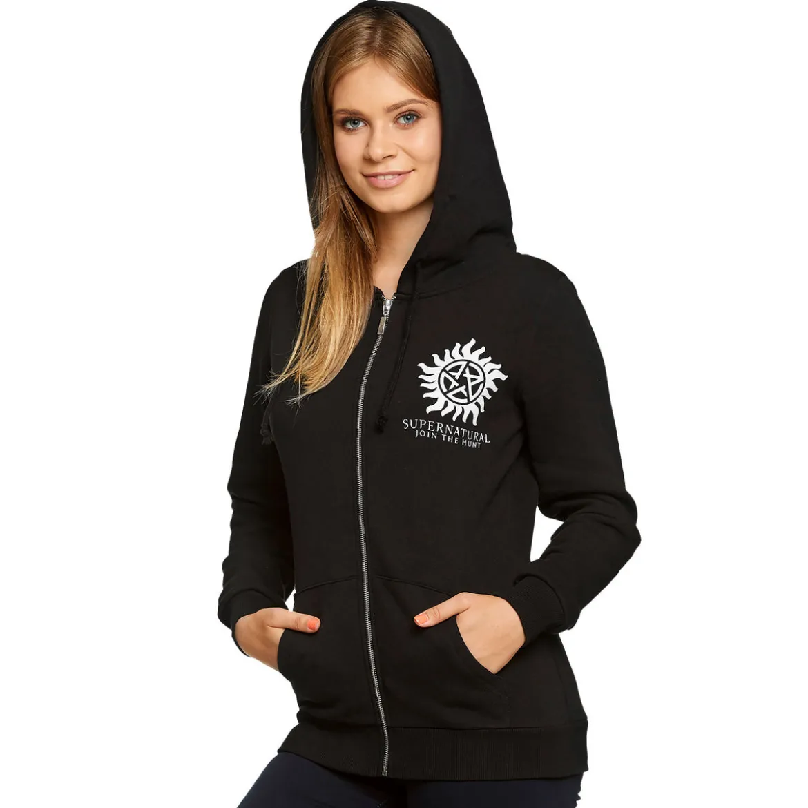 Supernatural - Saving People Hunting Things Kapuzenjacke Damen